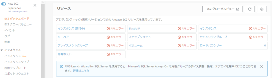 IAM_APIエラー