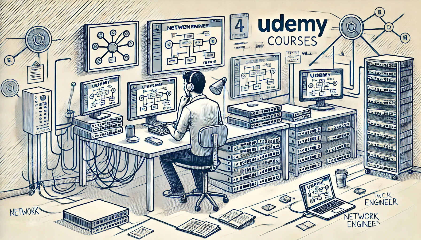 ネットワークエンジニアになるためのおすすめUdemy講座5選