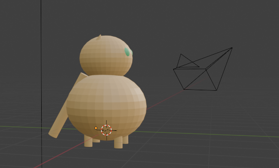 Blender MCP作例（猫）