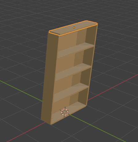 Blender MCP作例（本棚）